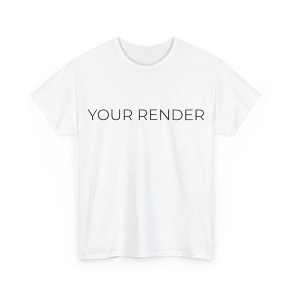 Your Render Shirt White